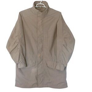 Eddie Bauer VTG Mens M Khaki Ranch Cabin Core Jacket Goose Down Parka Car Coat